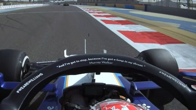 , Williams pay touching tribute to F1 legend Murray Walker with inscription on new car at Bahrain GP after his death at 97