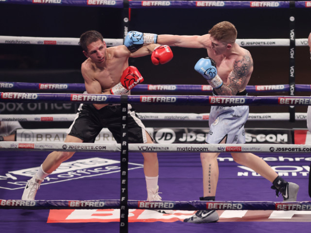 , Campbell Hatton beats Jesus Ruiz in pro debut on Whyte vs Povetkin undercard as proud dad Ricky wells up