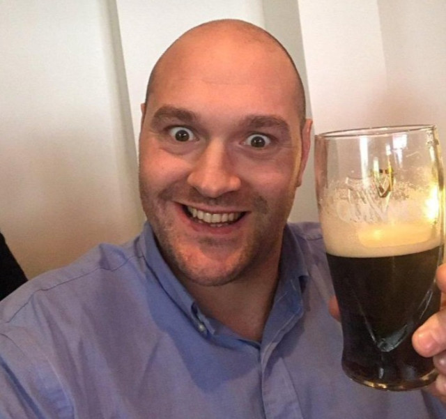 , Tyson Fury puts Anthony Joshua fight in doubt as he says he’s drinking 12 pints of lager A DAY, not eating or training
