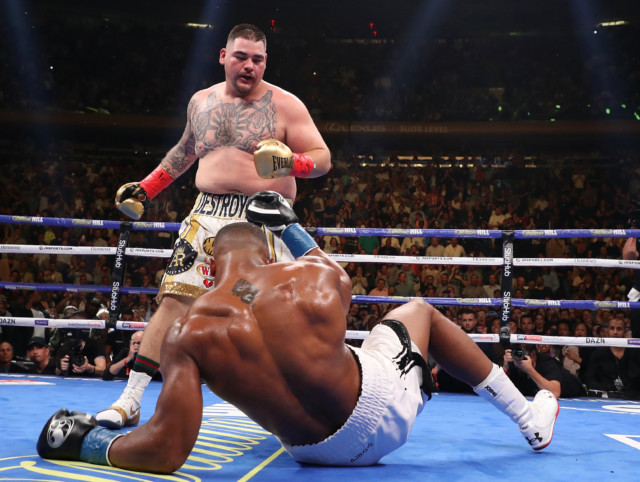 , Watch Andy Ruiz Jr display lightning-quick punching speed that stunned Anthony Joshua as he trains for comeback