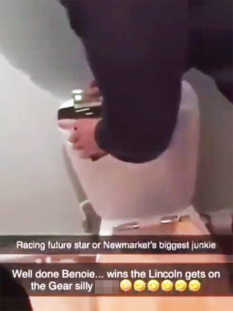 , Terrified jockey Jack Osborn receives death threats after being linked to posting of cocaine video