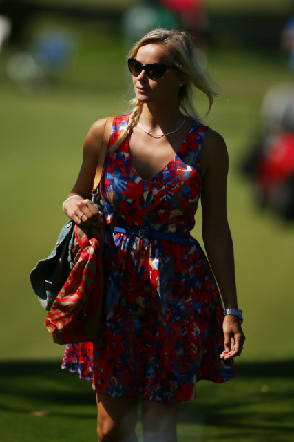, Who is Paul Casey’s wife Pollyanna Woodward and when did Masters star marry former Gadget Show presenter?