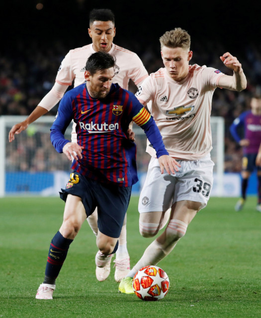 , McTominay begged Romero to have Messi swap shirts with him despite Barcelona star blaming Man Utd ace for bloodied nose