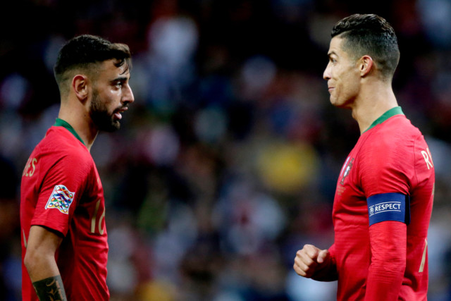 , Bruno Fernandes argues with Man Utd team-mates over who is the GOAT and insists Cristiano Ronaldo is better than Pele