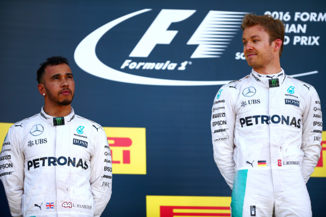 , Mercedes threatened to ban Lewis Hamilton and Nico Rosberg from races due to bust-ups between pair
