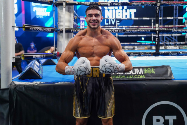 , Tommy Fury tells ‘idiot’ Jake Paul to send him a contract as Tyson’s brother claims his MUM could ‘chin’ Ben Askren