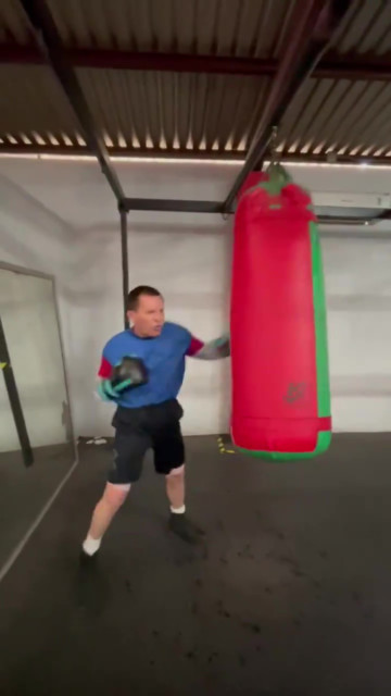 , Watch Mexican legend Julio Cesar Chavez show off incredible punch power aged 58
