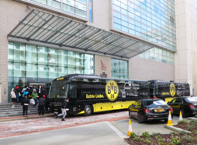 , Haaland and Co arrive in Manchester for City clash as Pep says even the blind can see Dortmund transfer target’s quality