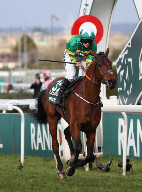 The Irish jockey, 31, made more history this year at Aintree after winning on Minella Times
