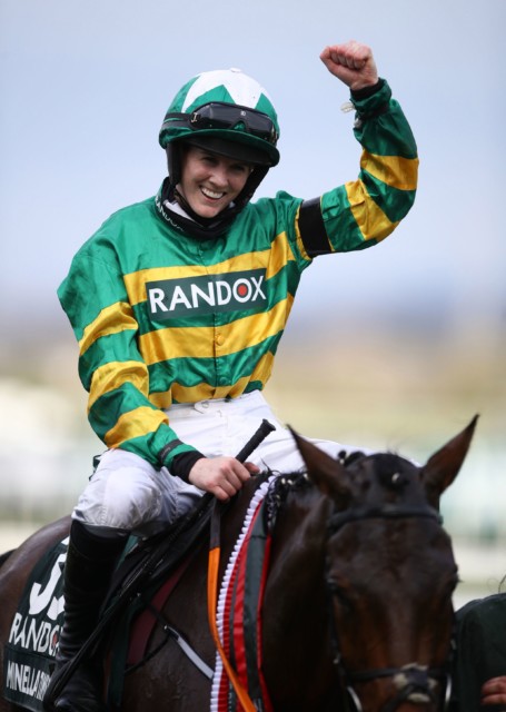 , Piers Morgan leads praise for Rachael Blackmore after female jockey’s ‘stunning’ winning ride in Grand National