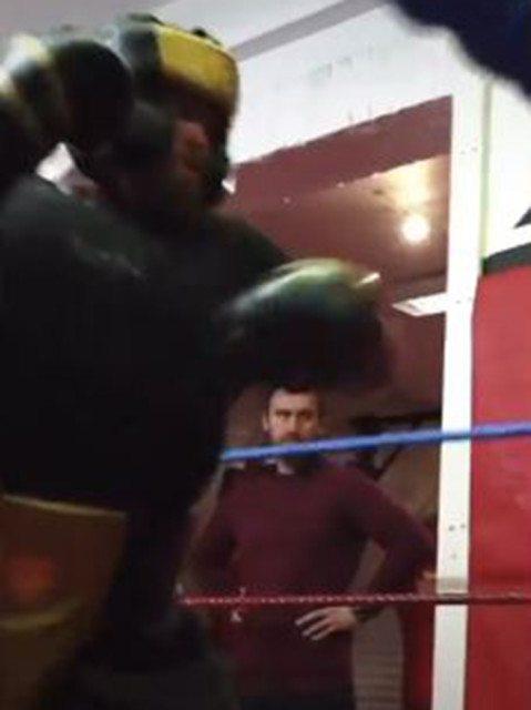 , Watch as Eddie Hall shows off explosive power in boxing training before undergoing cupping and cryotherapy treatment
