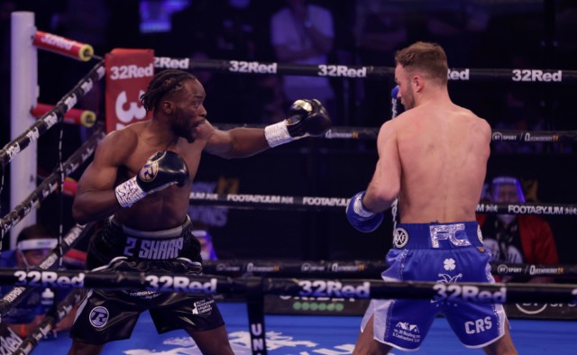 , Watch ruthless Felix Cash batter Denzel Bentley in three rounds to claim British middleweight title in thriller