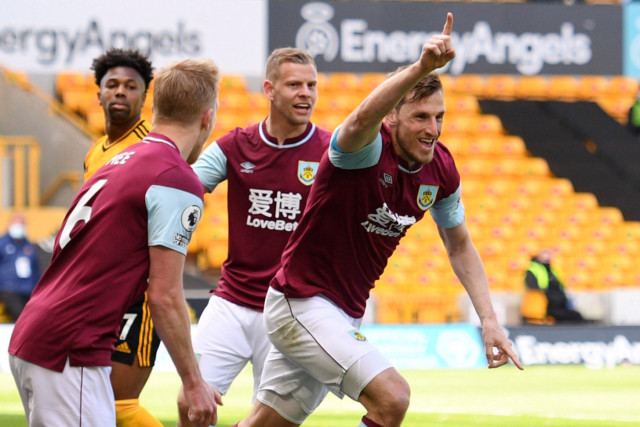 , Wolves 0 Burnley 4: Sublime Chris Wood is first player to score first-half away Prem hat-trick since 1998