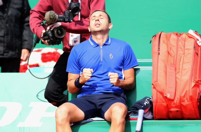 , Dan Evans crushes Novak Djokovic in straight sets to stun world No1 and cruise into Monte-Carlo Masters quarter-finals