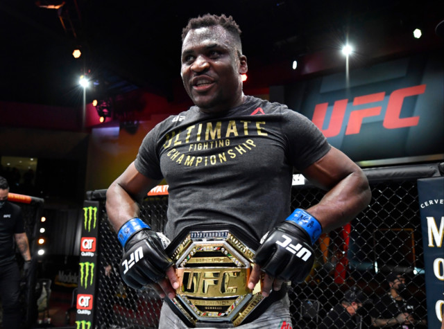 , UFC champ Francis Ngannou dreams of fighting Anthony Joshua and Tyson Fury but draws line at idol Mike Tyson