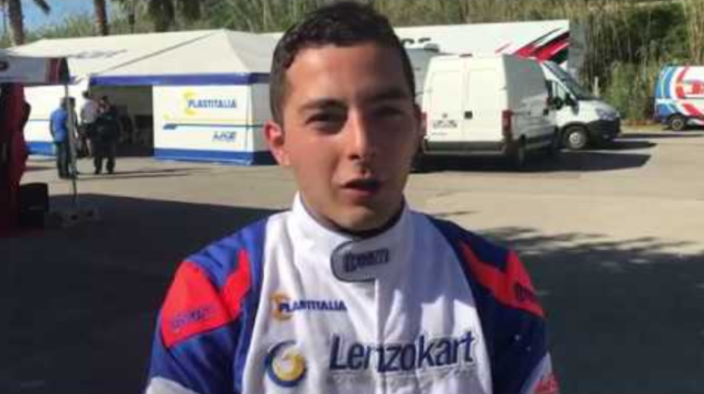 , Go Kart star Luca Corberi banned for 15 YEARS after throwing bumper at rival going at top speed sparking pit brawl