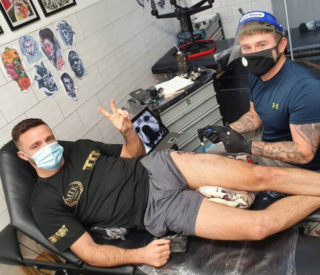 , Josh Taylor buzzing for Manny Pacquiao clash after getting tattoo of beloved late dog PacMan