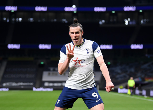 , Gareth Bale aims cheeky jibe at Real Madrid as Tottenham loanee says he plays well when he’s happy