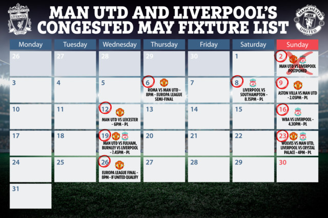 , When is Man Utd vs Liverpool rescheduled date? What we know about postponed Premier League fixture put back by protests