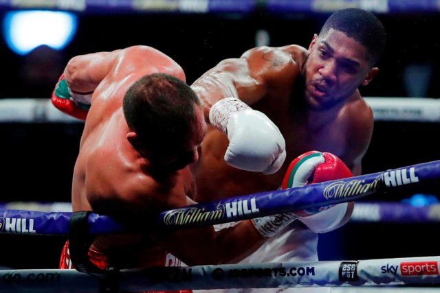 , Anthony Joshua’s prediction for Tyson Fury fight resurfaces after Gypsy King’s ‘overhand right’ knockout vow to Hearn