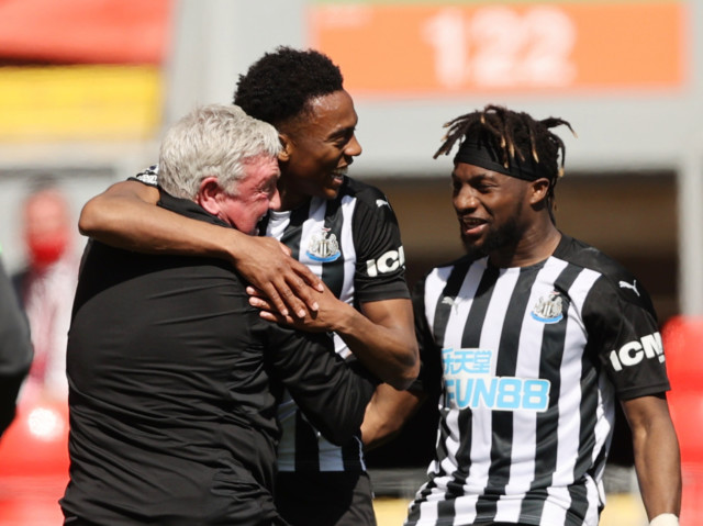 , Saint-Maximin begs Newcastle to make Willock transfer from Arsenal permanent and compares relationship to Kane and Son