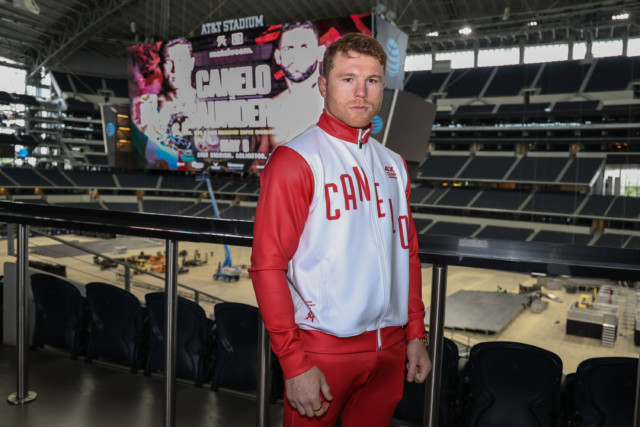 , Billy Joe Saunders reveals camps are ‘arguing over a foot’ as Canelo Alvarez ring dispute rumbles on