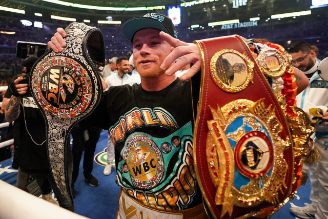 , Canelo Alvarez and Caleb Plant will begin talks over September fight this week just days after Billy Joe Saunders win
