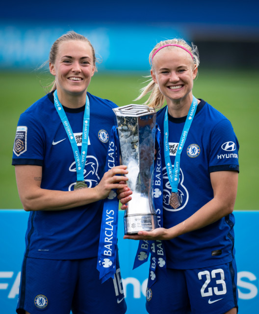 , Chelsea ace Harder says playing in Champions League final alongside partner Eriksson is a ‘dream’
