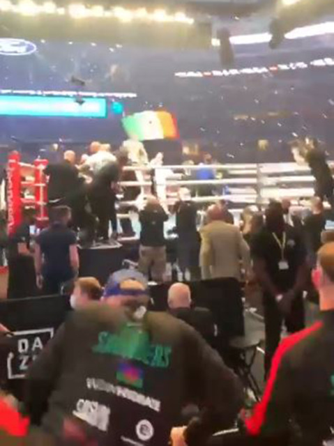 , Dillian Whyte rips ‘coward’ Tyson Fury for reaction to Billy Joe Saunders’ dad getting shoved by security at Canelo bout