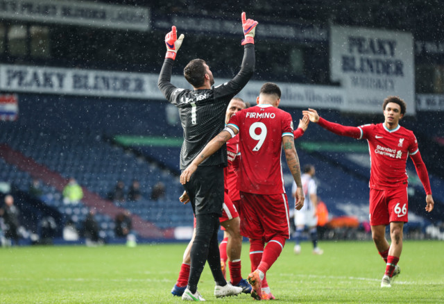 , Watch Liverpool goalkeeper Alisson net unbelievable last-minute winner at West Brom to keep top four hopes alive