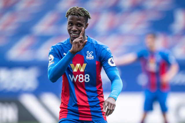 , Wilfried Zaha insists he would leave Crystal Palace for transfer to ‘top’ club amid Arsenal and Tottenham interest
