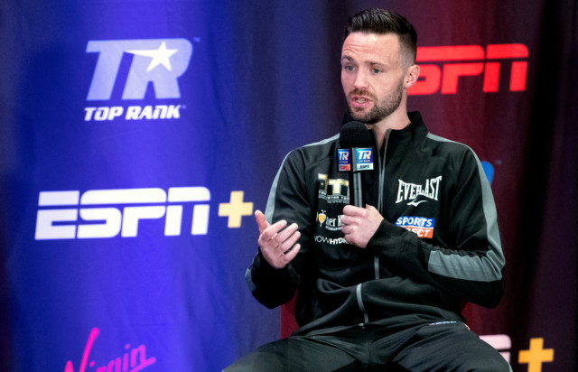 , Watch Josh Taylor rage at Jose Ramirez’s manager Rick Mirigian and call him ‘f***ing a***hole’ in fiery exchange