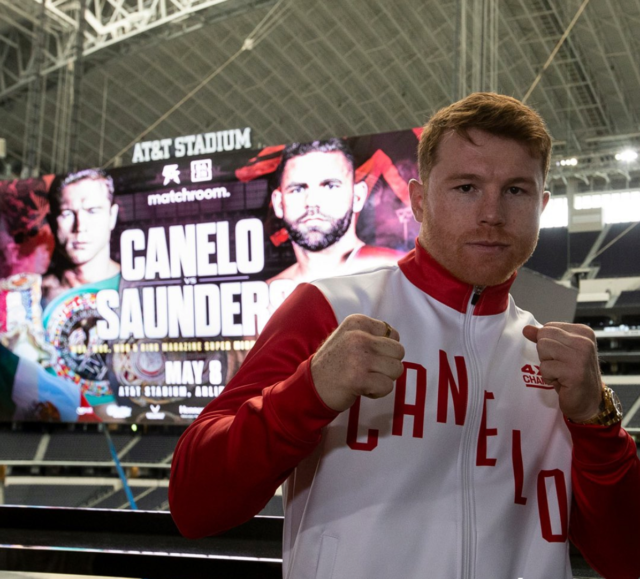 , Canelo Alvarez calls one of Billy Joe Saunders’ team a  ‘f***ing p***y’ as ring row heats up