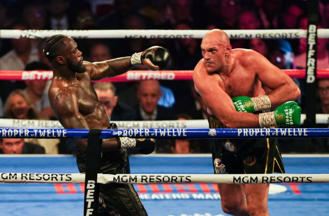 , Tyson Fury slams ‘joke’ Deontay Wilder for wanting £14m to step aside as Gypsy King threatens to ‘crack his skull again’