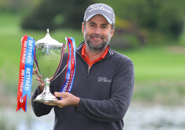 , Richard Bland in tears after winning first European Tour title at British Masters at 478th attempt aged 48