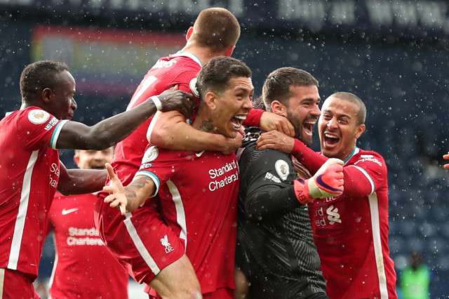 , Watch Liverpool goalkeeper Alisson net unbelievable last-minute winner at West Brom to keep top four hopes alive