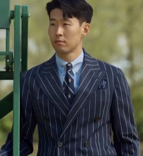 , Son Heung-min is unveiled as Ralph Lauren’s face of Wimbledon 2021 as Tottenham star poses in posh outfit