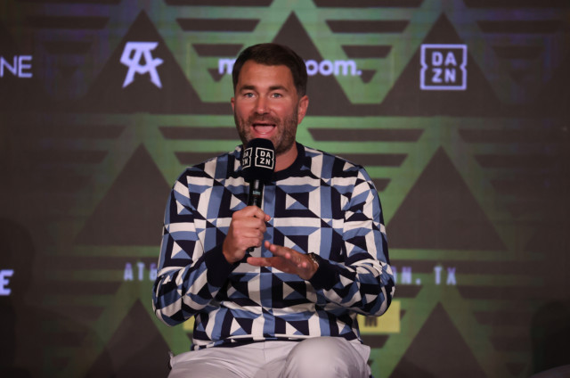 , Eddie Hearn claims Floyd Mayweather ‘looked TERRIBLE’ against Logan Paul and promoter left stunned by empty seats