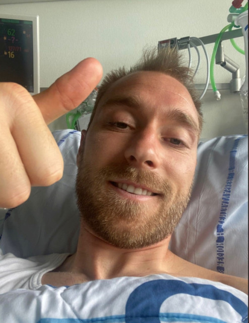 , Christian Eriksen’s X-rated first words after cardiac arrest revealed by doc who treated him on the pitch at Euro 2020