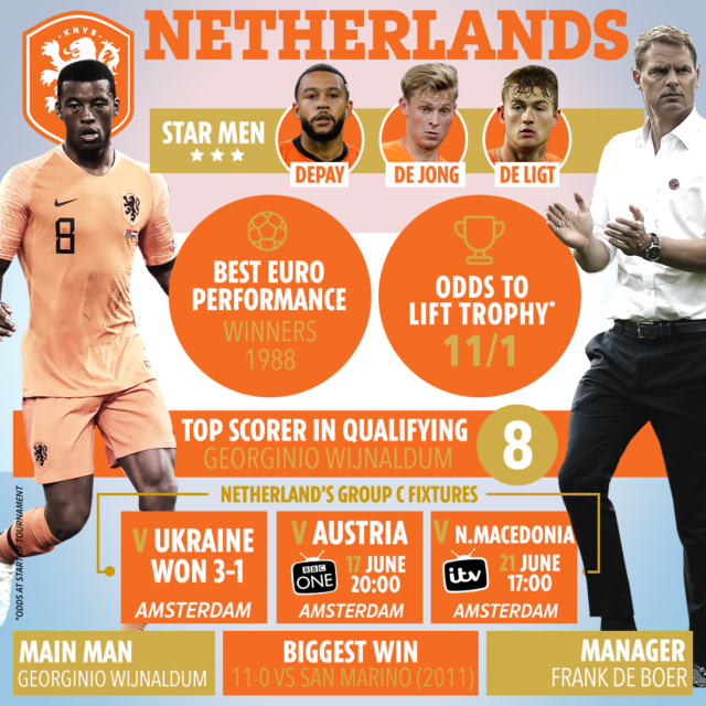 , Team news, injury updates, latest odds for Holland vs Austria as Dutch look to put one foot in Euros last 16