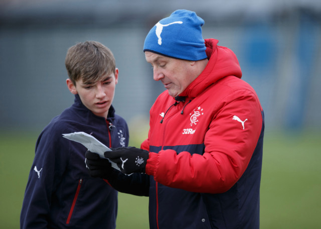 By 15, Gilmour was training with Rangers first team