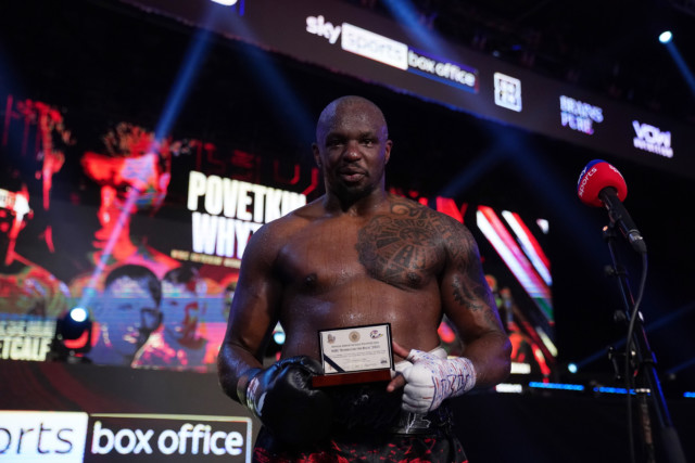 , Dillian Whyte slams ‘pathetic, fraud clown’ Deontay Wilder and jokes he will blame his CAT if he loses to Tyson Fury