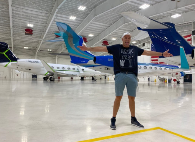 , Tyson Fury flies wife Paris, kids and friends to Nascar race on a private jet – then goes shopping for his OWN plane