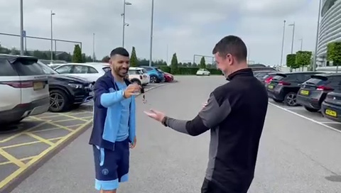 , Car gifted to Manchester City kit man by Sergio Aguero on sale for £23,000 on eBay just days later