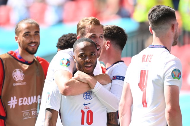 , Raheem Sterling gets England off to winning start with goal in his ‘back garden’