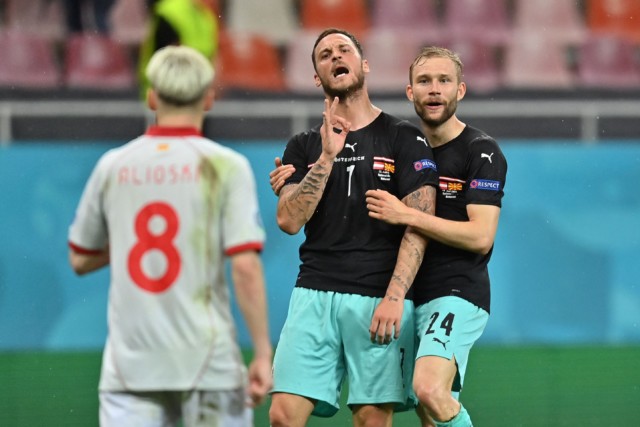 , Marko Arnautovic could be kicked OUT of Euro 2020 as Uefa launch probe into ‘racist’ celebration during Austria win