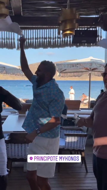 , Man City transfer target Erling Haaland parties with Riyad Mahrez in Mykonos after missing out on Euro 2020