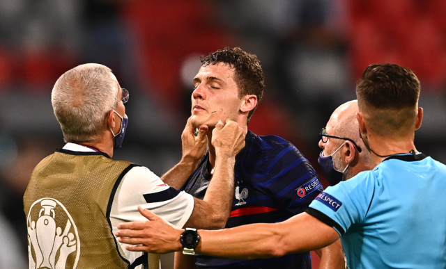 , France star Benjamin Pavard reveals he was KNOCKED OUT for 15 seconds versus Germany sparking concussion sub fury