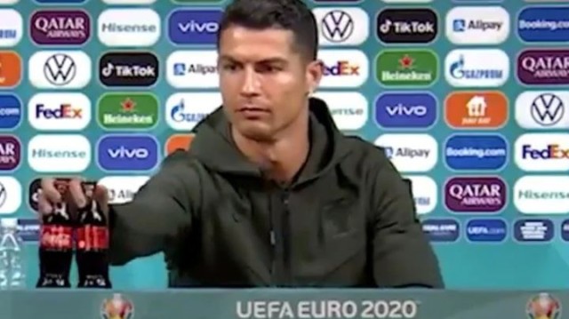 , Cristiano Ronaldo not first sport star to start war with sponsors as video of UFC ace Adesanya’s Monster feud goes viral