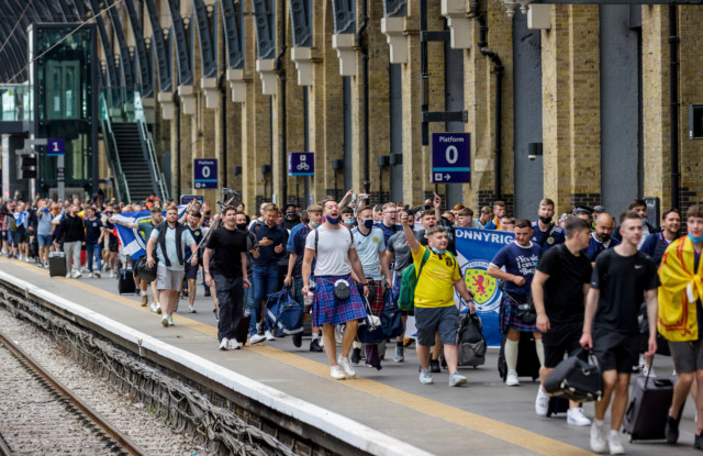 , Euros 2020: Scotland fans taunt us saying ‘we’ll destroy the English b******s’ as they descend ahead of England match